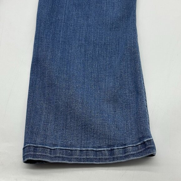 SPANX Kick Flare in Vintage Indigo Size Small Petite Pull-On Elastic Waist Jeans - Picture 9 of 11